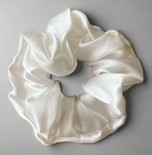 Complete Scrunchie Collection - 5 Premium Mulberry Silk Scrunchies for Healthy Hair