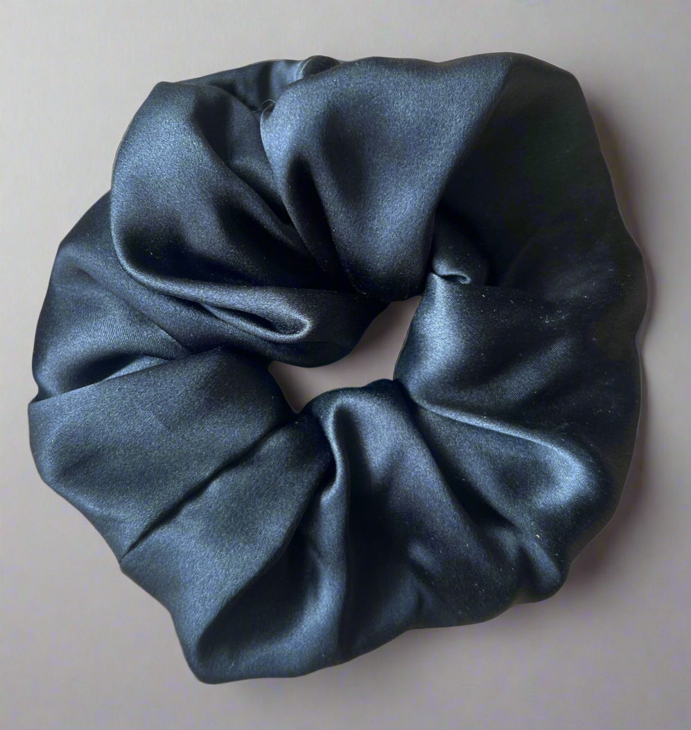 Complete Scrunchie Collection - 5 Premium Mulberry Silk Scrunchies for Healthy Hair