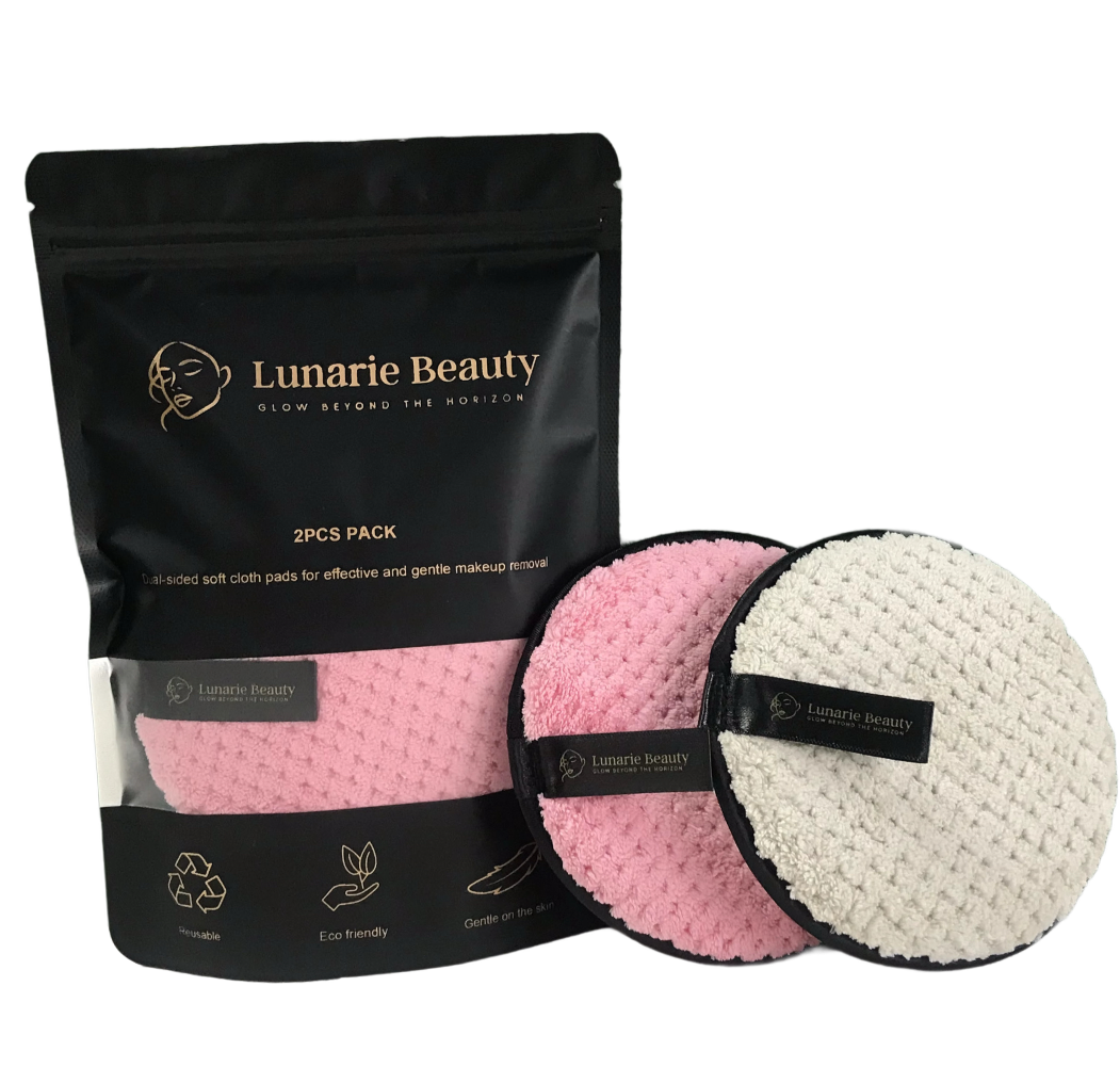 Reusable Makeup Remover Pads - Eco-Friendly Soft Cotton Rounds for Gentle Cleansing