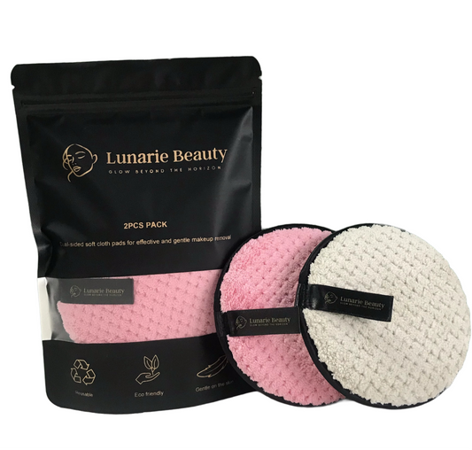 Reusable Makeup Remover Pads - Eco-Friendly Soft Cotton Rounds for Gentle Cleansing