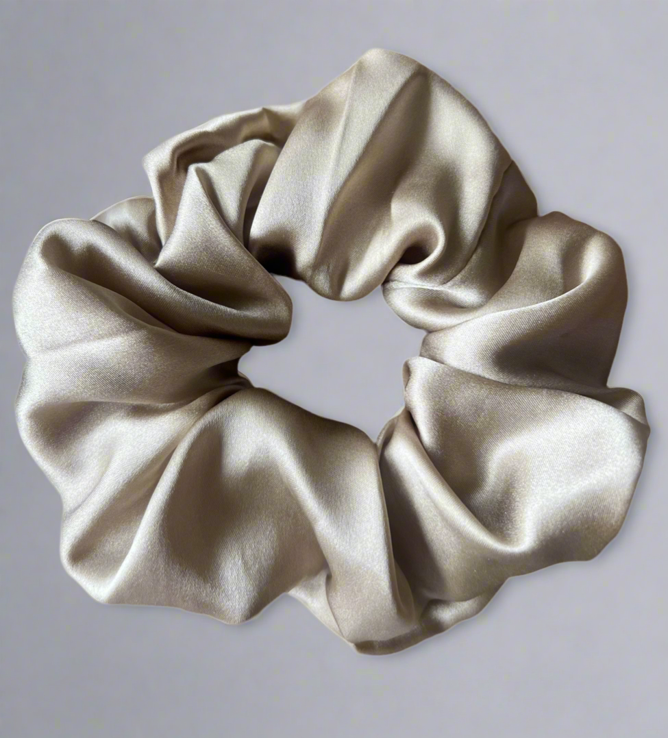 Complete Scrunchie Collection - 5 Premium Mulberry Silk Scrunchies for Healthy Hair
