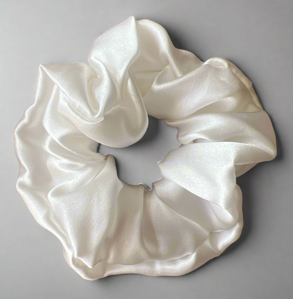 Complete Scrunchie Collection - 5 Premium Mulberry Silk Scrunchies for Healthy Hair