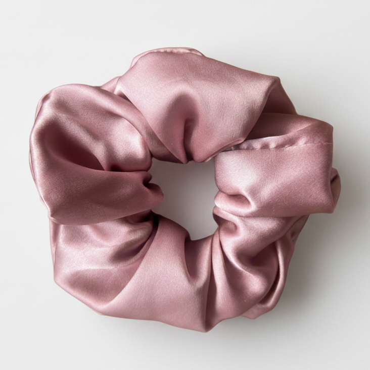 Mulberry Silk Scrunchie Set | 5 Pack