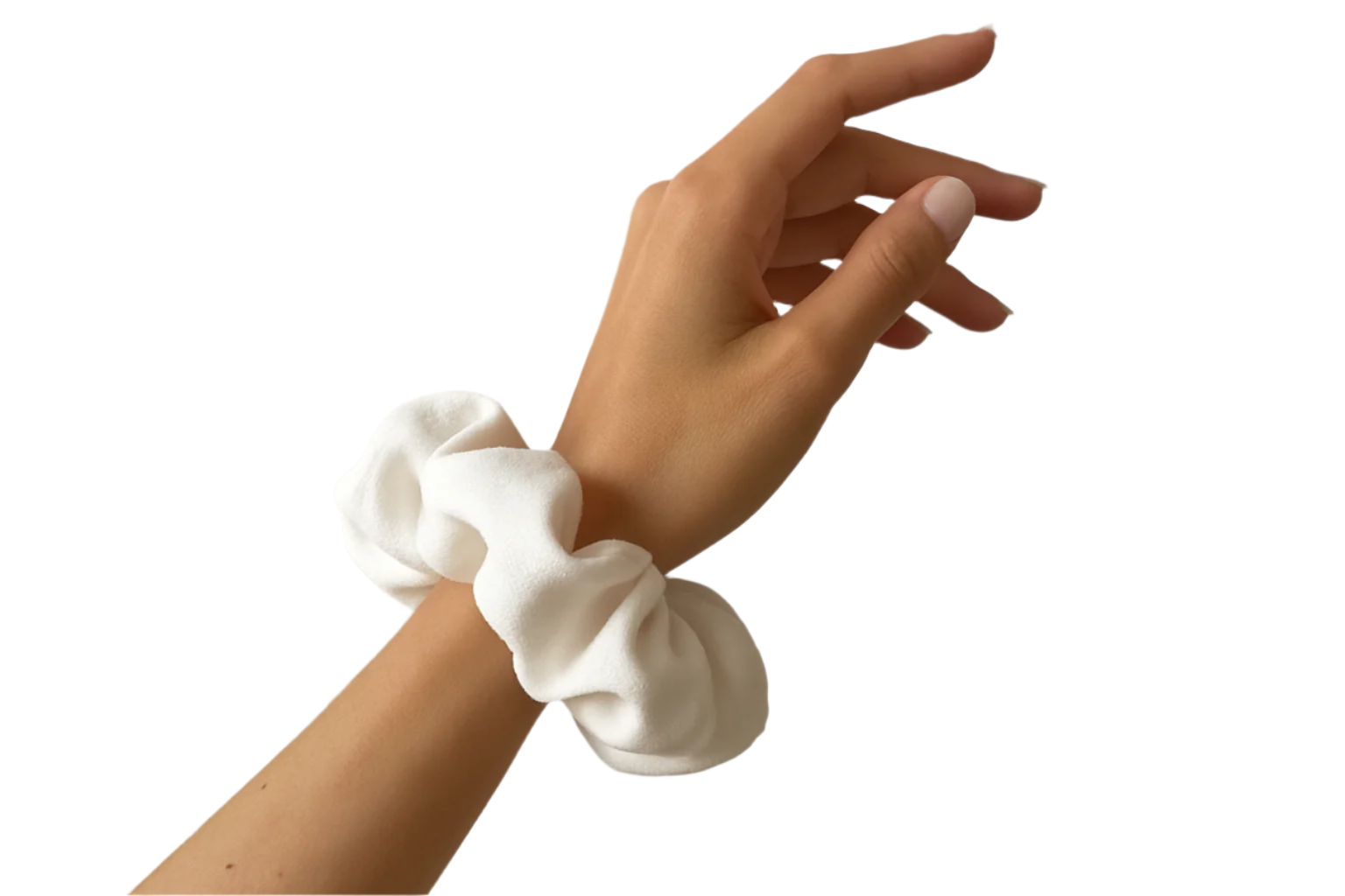 Do the scrunchie white