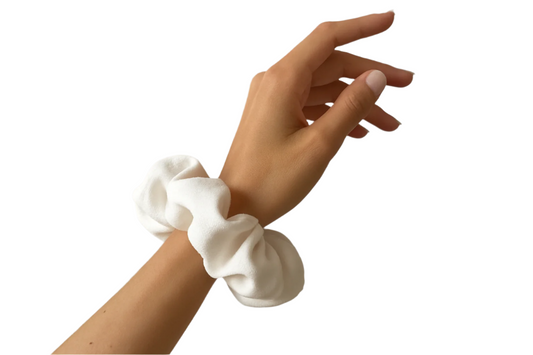 Do the scrunchie white